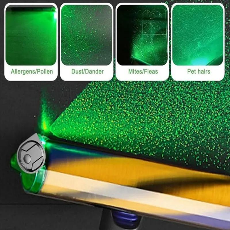 High Accuracy Dust Detection LED Light Vacuum Cleaner Attachment Plastic Texture for Vacuum Cleaners and Floor Washers