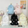 New cute schoolbag female junior high school student Korean version ins large capacity backpack high school student campus backpack