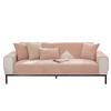 New Linen Solid Color Modern Simple Four-Season Universal Non-Slip Old Coarse Cloth Cotton And Linen Sofa Cushion Cover Cover Towel Cloth