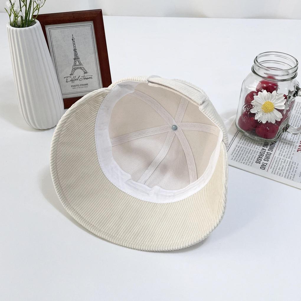 Women's and Men's Daily Corduroy Bonnet Bucket Hat
