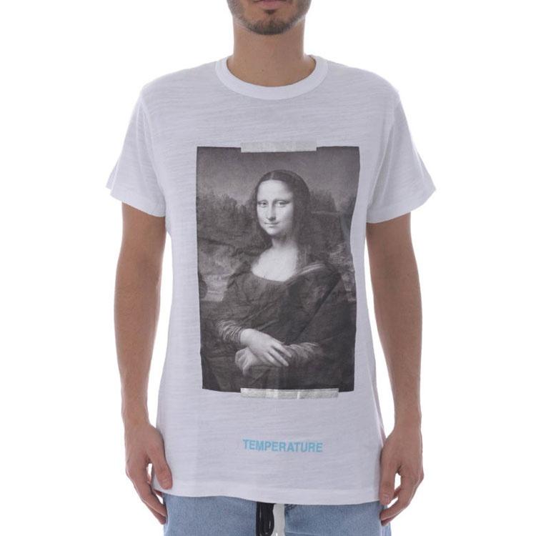 Off-White Monalisa Short Sleeve Mens Mona Lisa Men's OMAA002S180010120110