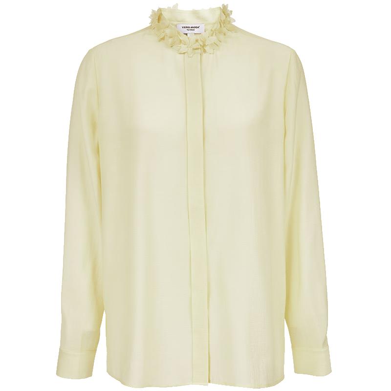 Veromoda Elegant Floral Collar Blouse