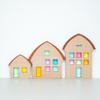 Transparent Rainbow 3D Building Blocks: Educational Acrylic Cubes for Children