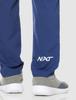 Mizuno Move Cross Estate Size Easy To Move Slim Fit N-XT Pants, Men's, Blue/White, XL, 32JDA220, Moisture-Wicking, Quick-Drying, In,