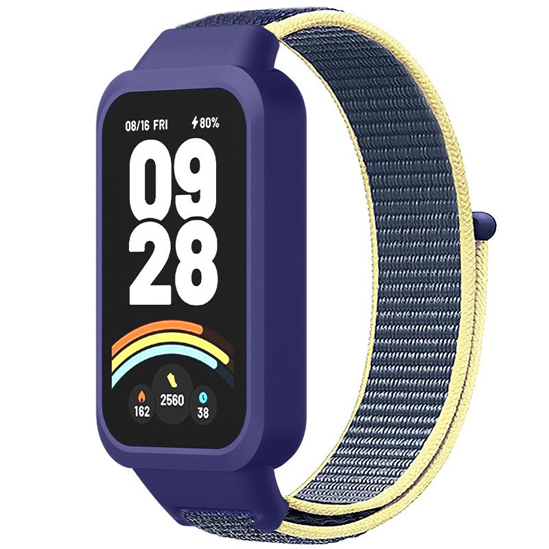 Nylon Loop Strap For For Xiaomi Band 9 Active/Redmi Band 3 Smartwatch Sport soft bracelet wristband For For Xiaomi Band 9 Active For Mi Band 9 Active