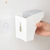 Toothbrush Holder Toilet Non-perforated Toothbrush Shelf Three-in-one Toiletry Cup Magnetic Tooth Cup Toothpaste Holder