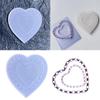 Resin Shaker Filling Mold,Silicone Heart Mold Epoxy Resin Mold Filler Quicksand Casting Filling Mold for Jewelry Making