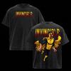 Maglietta Invincible Supereroe Fumetto Grafica Tee Mark Grayson Streetwear Regalo per Fan