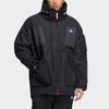Adidas Cny Tiger Year Limited Edition Multi-Pocket Sports Fleece-Lined Hooded Jacket Men Outerwear Black HC0275