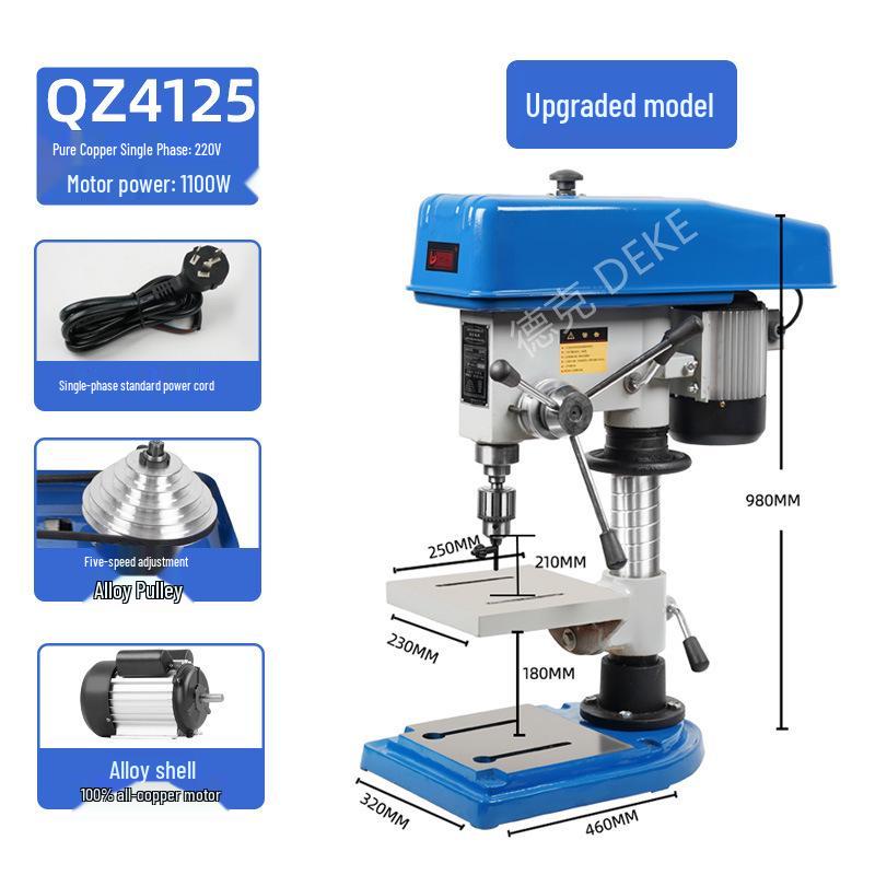 Deke Z516BC 16mm High Power 750W Bench Drill Press & Mill Machine