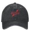 Troye Sivan Gewaschene Baseballkappe I Feel The Rush Vintage Trucker-Hut Sommer Herren Damen Outdoor Fitnessstudio Sonnenschutz Baseballkappen