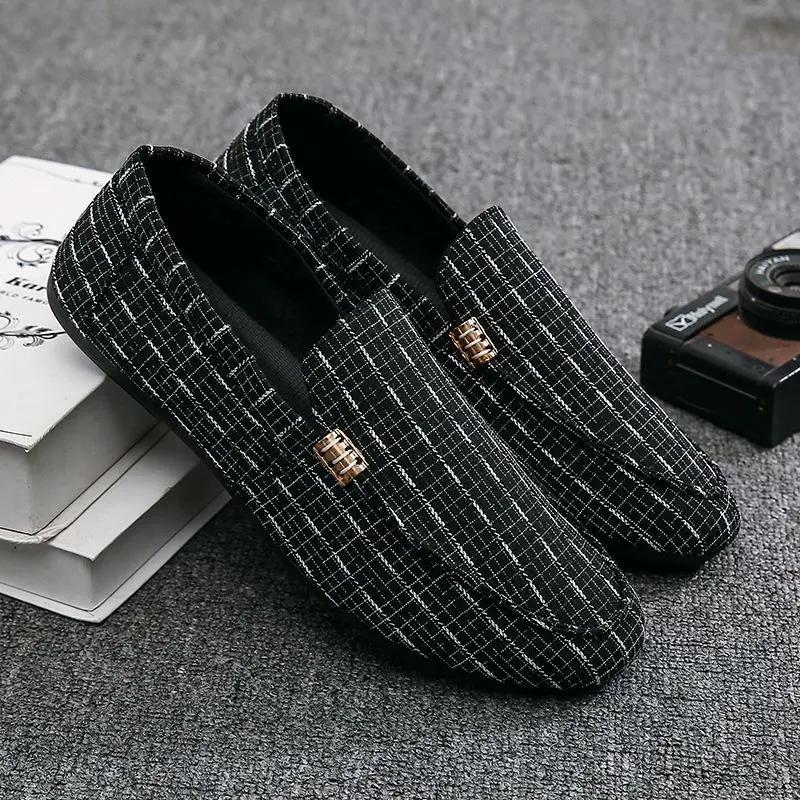 Hot Sell Men's Loafers Footwear Summer Classic Boy Comfy Flat Moccasin Fashion Shoes Male Slip-on Boat Shoes for Men Casual Shoe