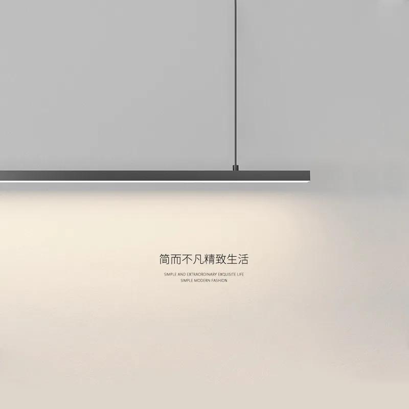 Lumini restaurant nordic modern minimalist designer birou bar lung candelabre sufragerie lămpi de bucătărie Candelabru LED