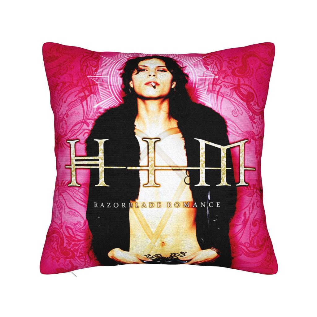 Pillow Case H-Him Ornate Heartagram Soft Pillow Cover For Sofa Bedroom Home Decor Fashion Pillowcases