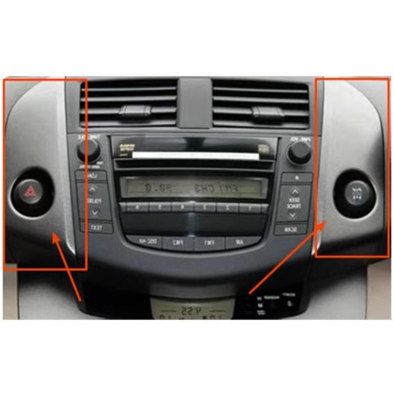 Pasuje do panelu nawiewu 06-12 RAV4 panel dekoracyjny konsoli środkowej