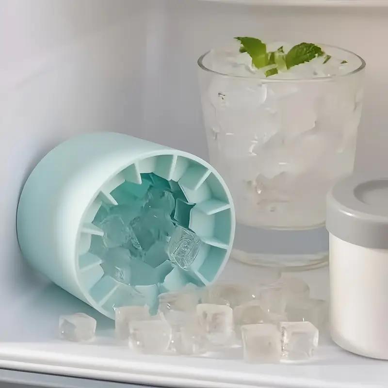 Domowa Forma na Kostki Lodu w Cylindrze Kostki Lodu do Whiskey Żarówki Forma do Lodu Silikon Spożywczy Forma do Robienia Kul Lodowych Narzędzia Barowe