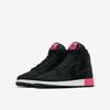Air 1 Retro High GG 'Black Hyper Pink' (Unisex) Black / Hyper Pink-White-Black Kids' Basketball Shoes 332148 024