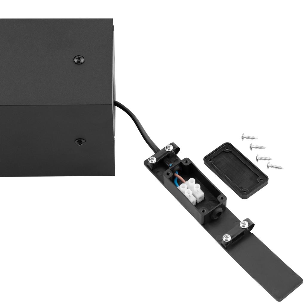 Garten-Stehleuchte E27 LED mit Steckdose Taxus 2 80cm
