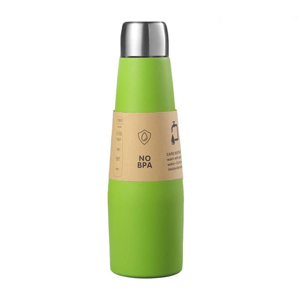 High-Value Mug 304 Stainless Steel Vacuum Cup Cola Bottle Large-Capacity Portable Sports Water Cup 18oz