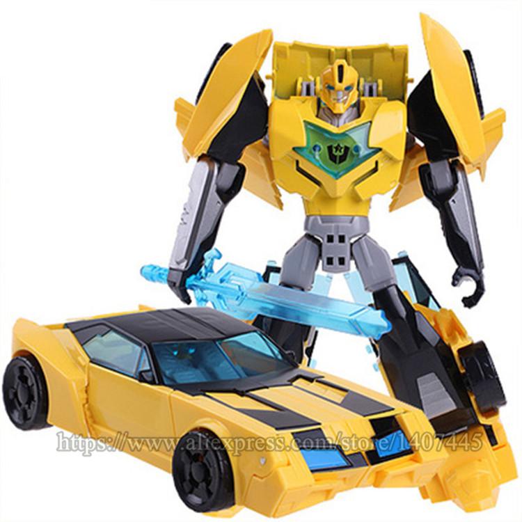 WEI JIANG New Anime Transformation Movie 5 Playthings Boy Cool Robot Car Dinosaur Action Figures Aircraft Tank Military Model Kid Toy