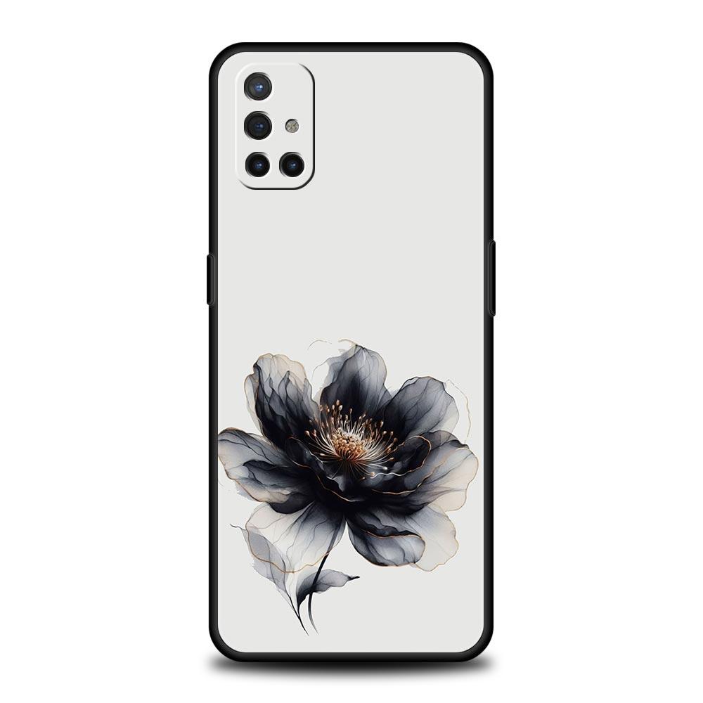 

Чехол для телефона для OnePlus 15 13 12 11 10 9 8 7T Pro 13T 13R 12R 10R 9RT 8T Nord 2T CE 2 3 5G Lite Cover Каллиграфическая живопись Цветок For OnePlus 7T