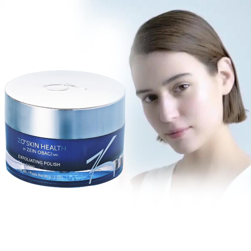 Premium Zo Skin Exfoliating Scrub For Gentle Facial Cleansing And Blackhead Removal With Hydrating Orange Blossom Extract