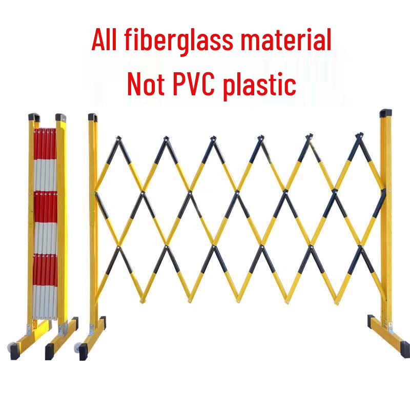JINGGENG Fiberglass Insulated Telescopic Safety Fence
