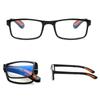 Classical Reading Glasses for Men Folding Eyeglasses Anti Blue Light Flexible Material for Comfortable Wearing Convenient Carry