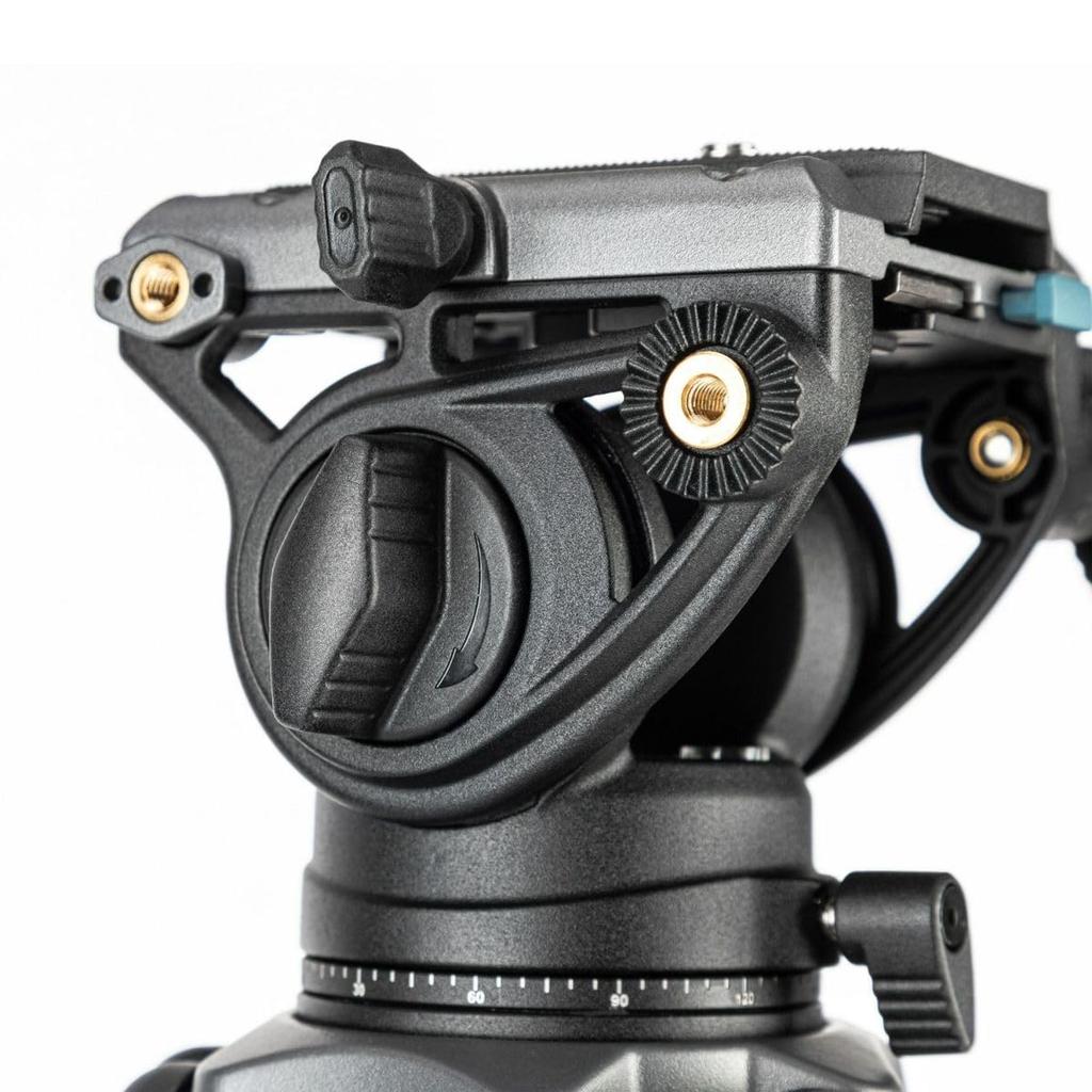 FOTOPRO PRO Aluminum Video Tripod for Video Shooting 330110 DV-3A