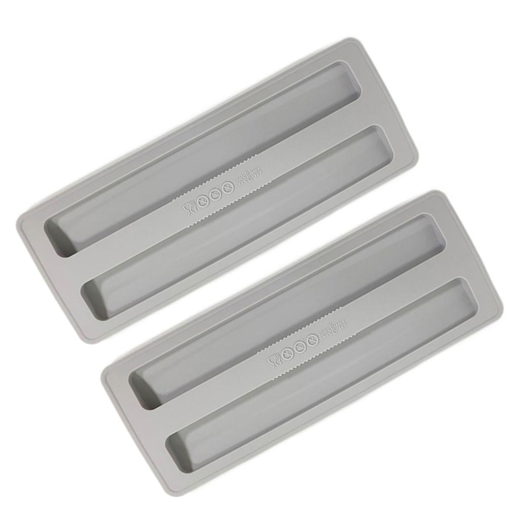 2er-Pack Silikonhüllen Flexible Toasterabdeckung Silikonmaterial Toastermaschinenabdeckung Toasterdeckel für Brot-Toaster