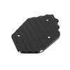 F FIERCE CYCLE Motorcycle Kickstand Side Stand Stretch Plate Pad Aluminum Alloy Fit BMW R1200GS LC 2013-2018 Titanium Tone