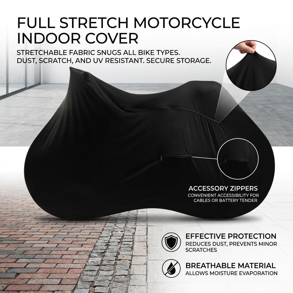 Bike Dust Cover For Mountain Road Bikes Waterproof Sunproof Rain Protections Elastic Protective Cover