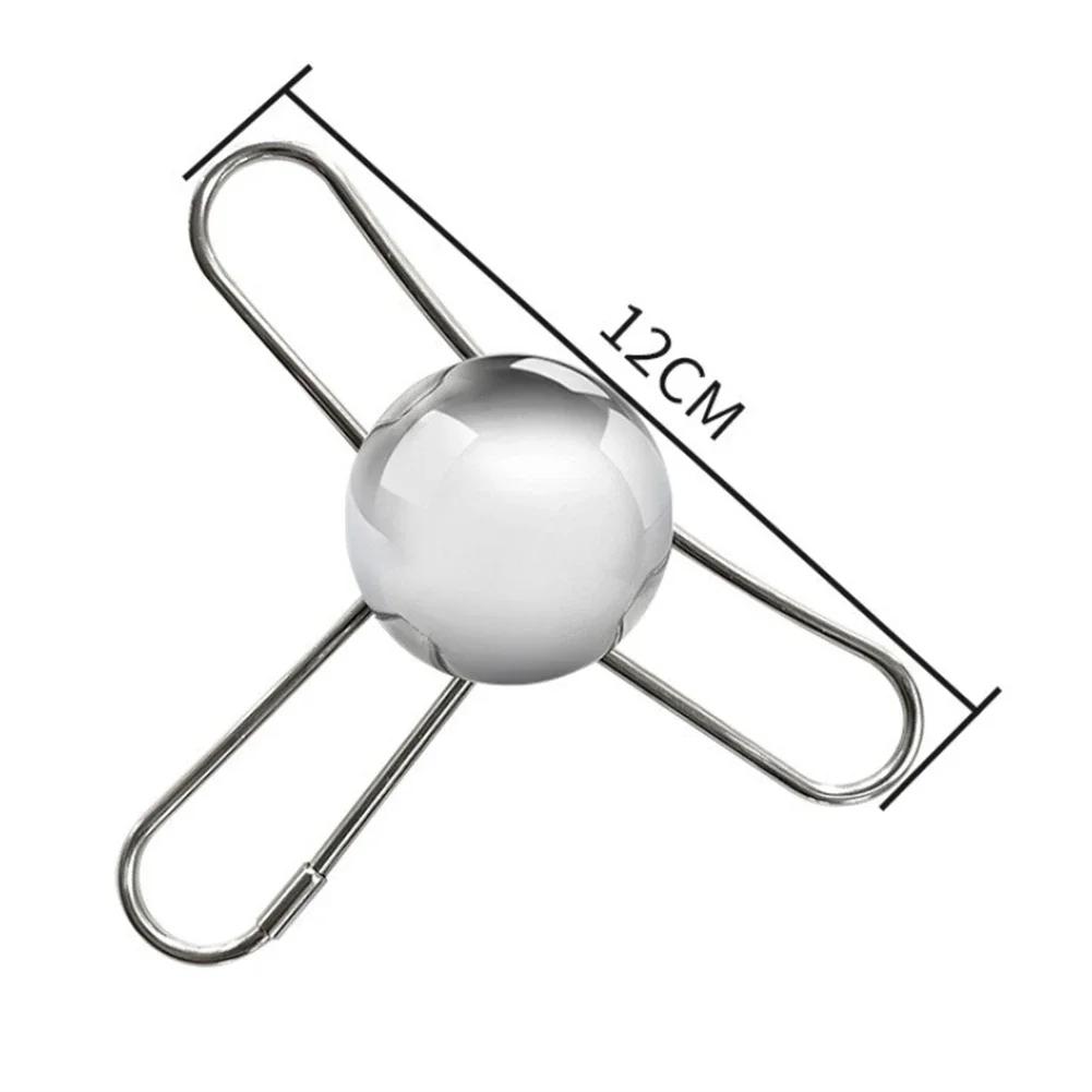 Stainless Steel Espresso Coffee Ice Cube Ball Whiskey Chilling Stone With Holder Reusable Cooling Coffee Tool