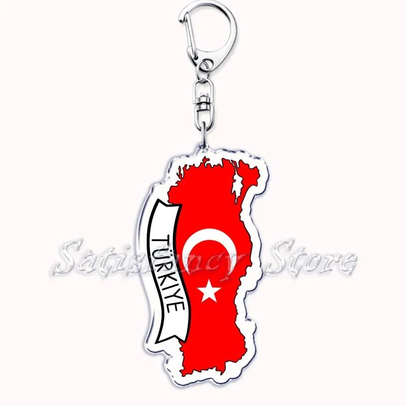 France Scotland Country Maps with Name Acrylic Keychains Keyring for Accessories Bag Pendant Key Chain Ring Jewelry Friend Gifts