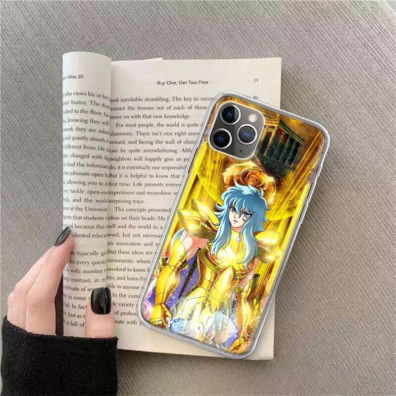 Saint Seiya Knights Of The Zodiac Phone Case For Apple Iphone 12 13 Mini 14 15 Pro 17 Pro Max Air 11 16E 16 Plus Shell