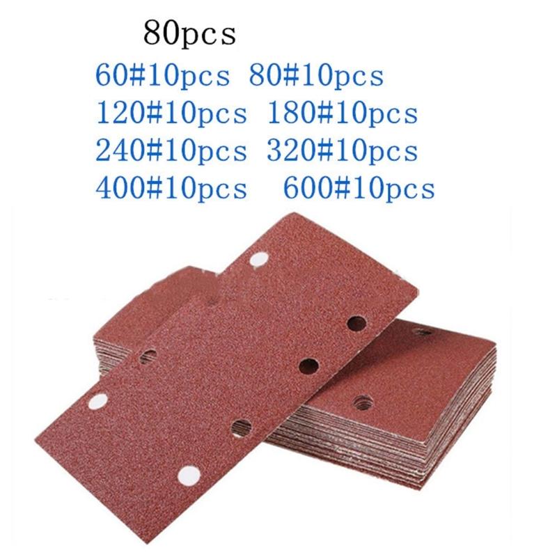 Professional Grade Aluminum Oxide Sandpaper For Air Grinder Durability Grinding Discs Multiple Grit Set Precise Sanding