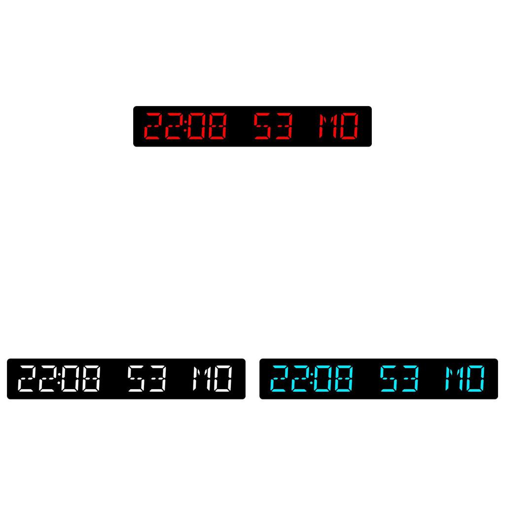 Digital Led Desk Clock With Countdown Timer For Home Office And Bedroom Use