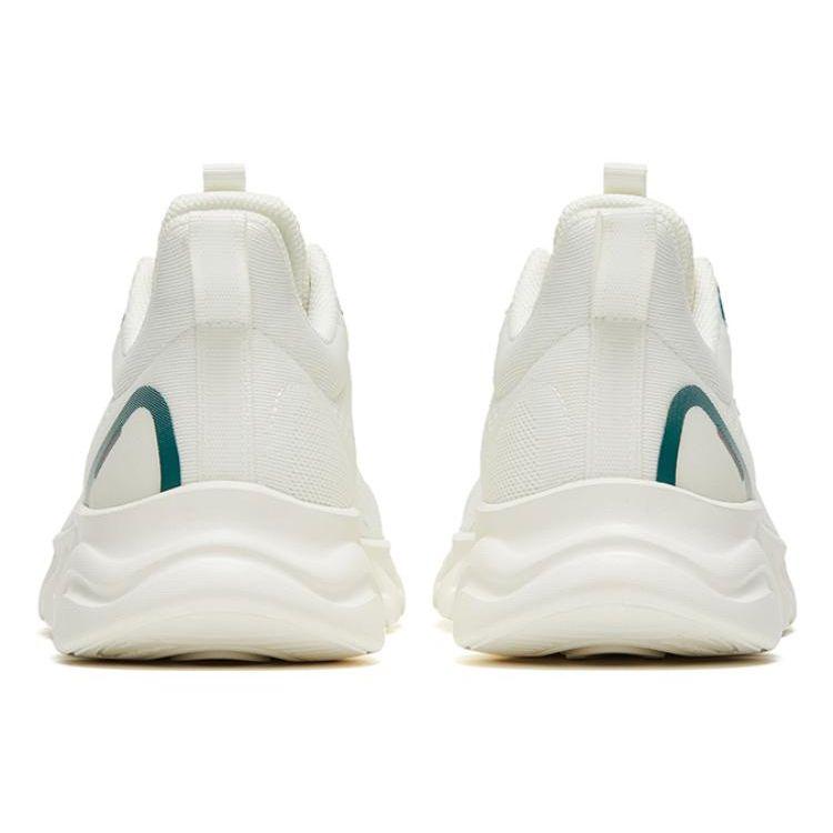 Anta Hydrogen Running Series Mesh Shock Absorption Non-Slip Wear-Resistant Low-Top Running Shoes Men Sneakers White Green 912325577-1