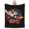 Mighty Atom Astroboy Astro Boy Blankets Fleece Spring Autumn Anime Breathable Warm Throw Blanket for Home Outdoor Bedspreads