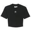 The Baddie Edit Crop Top Women's Black (Unisex) Crop Tops HF3395