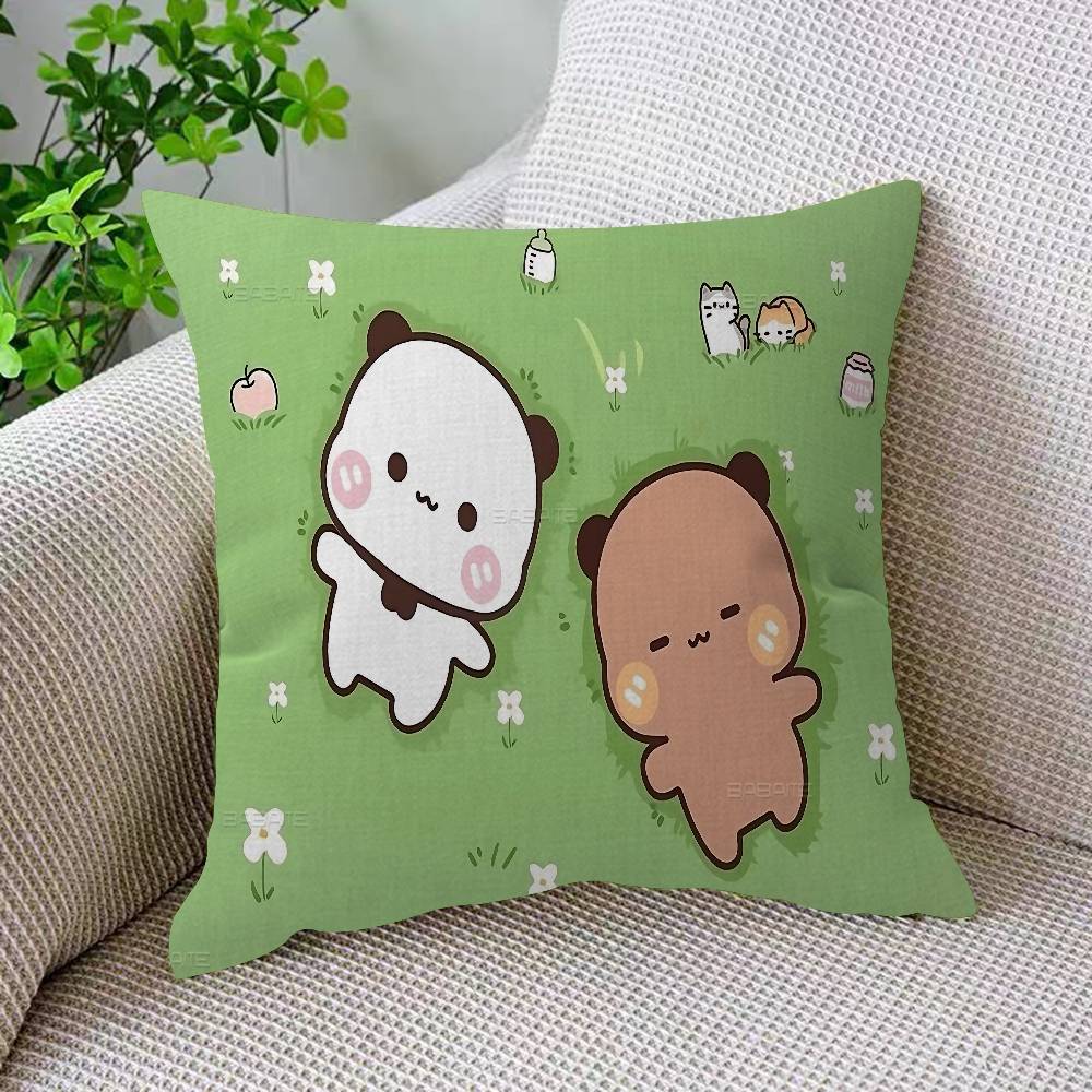 Bubu And Dudu Cute Pillow Cushion Cover Pillowcase Living Room Sofa Home Decor