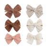 6Pcs Baby Bowknot Headband Toddler Hair Bands Headwear for Girl Newborn Headbands Photography Props Hair Accessories