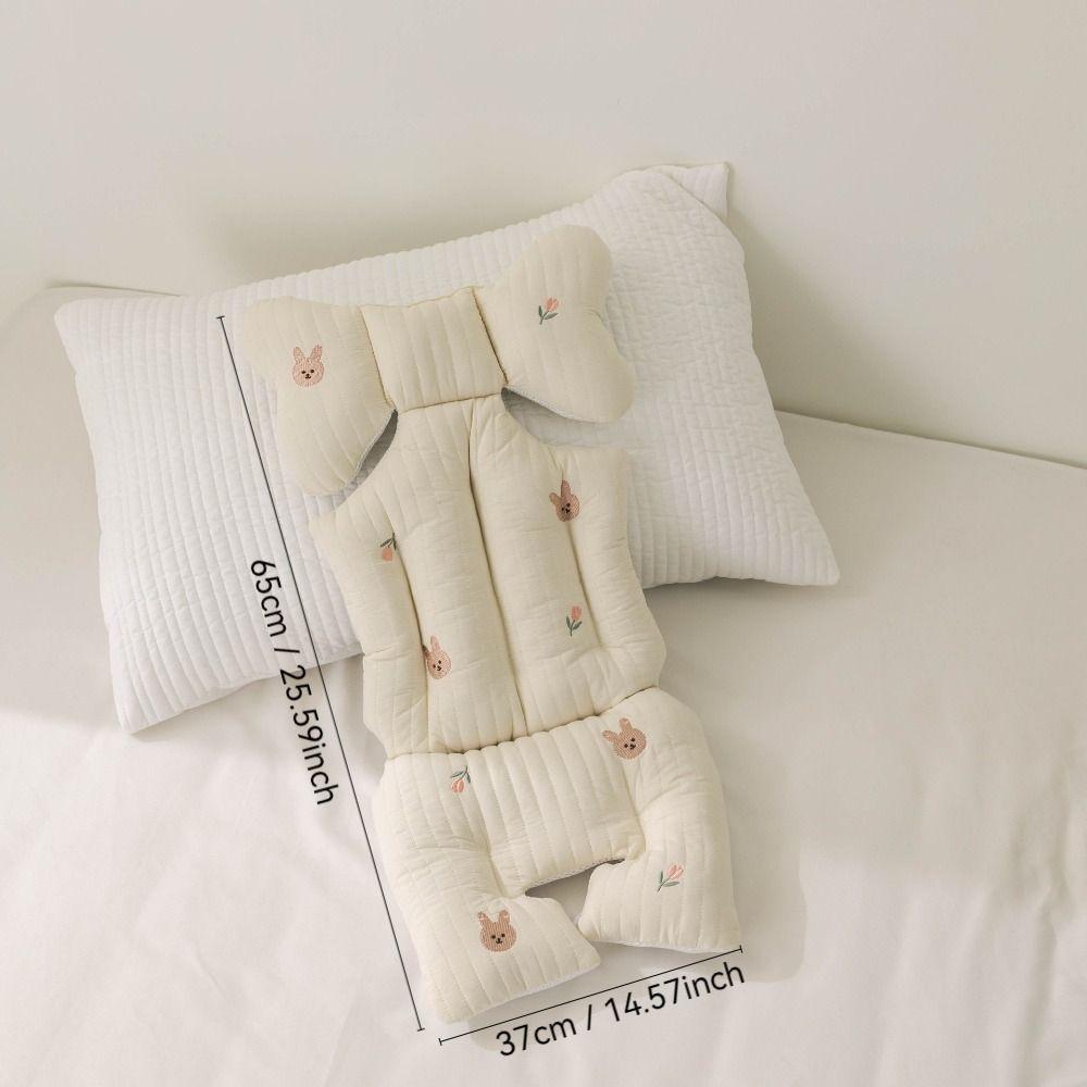 Cotton Baby Stroller Seat Cushion Thicken Pram Accessories Cart Mattress  for Infant Newborn