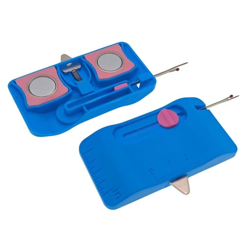 Adjustable Magnetic Seam Guide with Measurement Sewing Guide Ruler for Beginners