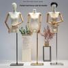 Korean Women's Clothing Store Mannequin: Pendant Arm Flat Shoulder Display Stand