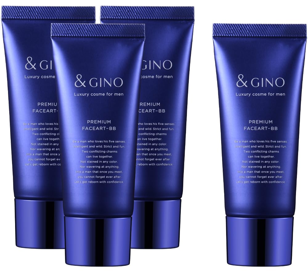 

BB Cream Premium Face Art BB Bottles 1 Free 30g SPF47 Skin Tone Sebum Absorbing &GINO Men s (3 + Bottle) PA+++ Corrector,