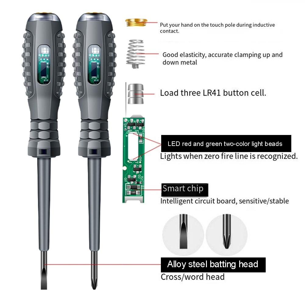 High-torque Electric Pencil HighLight Screwdriver Slotted