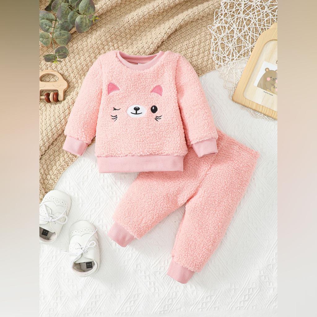 Kids' Thermal Long-Sleeve Loungewear Set