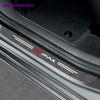 4pcs Carbon Fiber Car Door Sticker For Ford Smax Cmax Bmax Auto Threshold Decoration