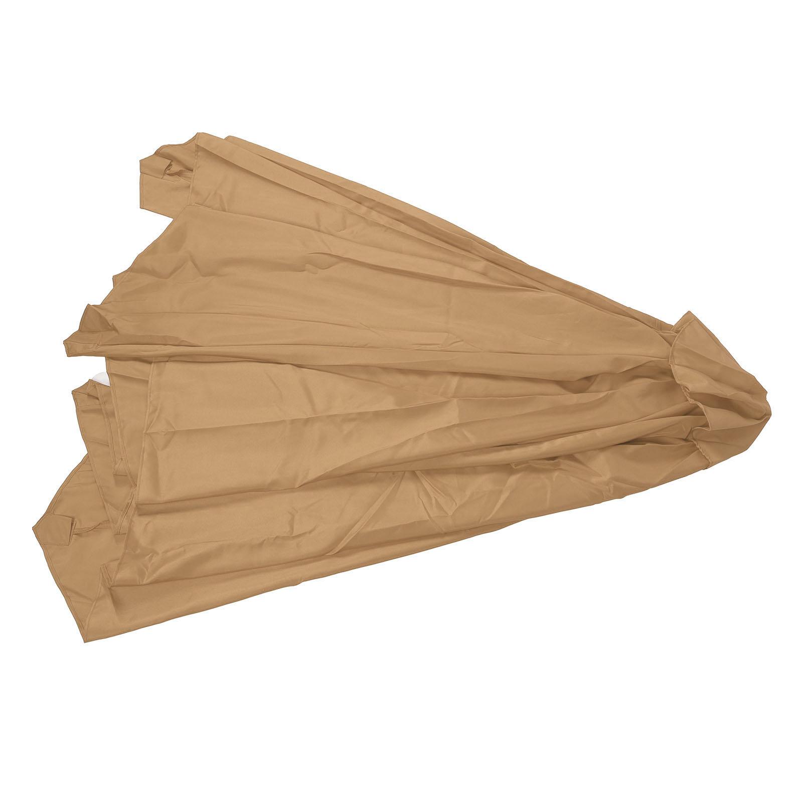 Replacement Umbrella Canopy Professional Sunscreen Rainproof Cantilever Parasol Top Fabric Cover for Outdoor Patio Garden Diameter 118.1in